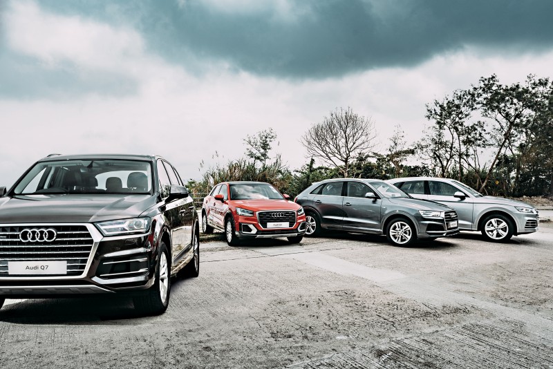 topgear, hk, audi, Q2, Q3, Q5, Q7